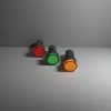 The red, green and yellow three-color indicator light power status display LED signal light is used for industrial control details Picture